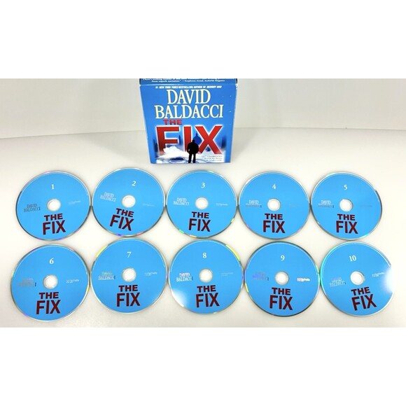 David Baldacci Audiobook 2017 The Fix Murder FBI Mystery Suspense Tested - Picture 3 of 8